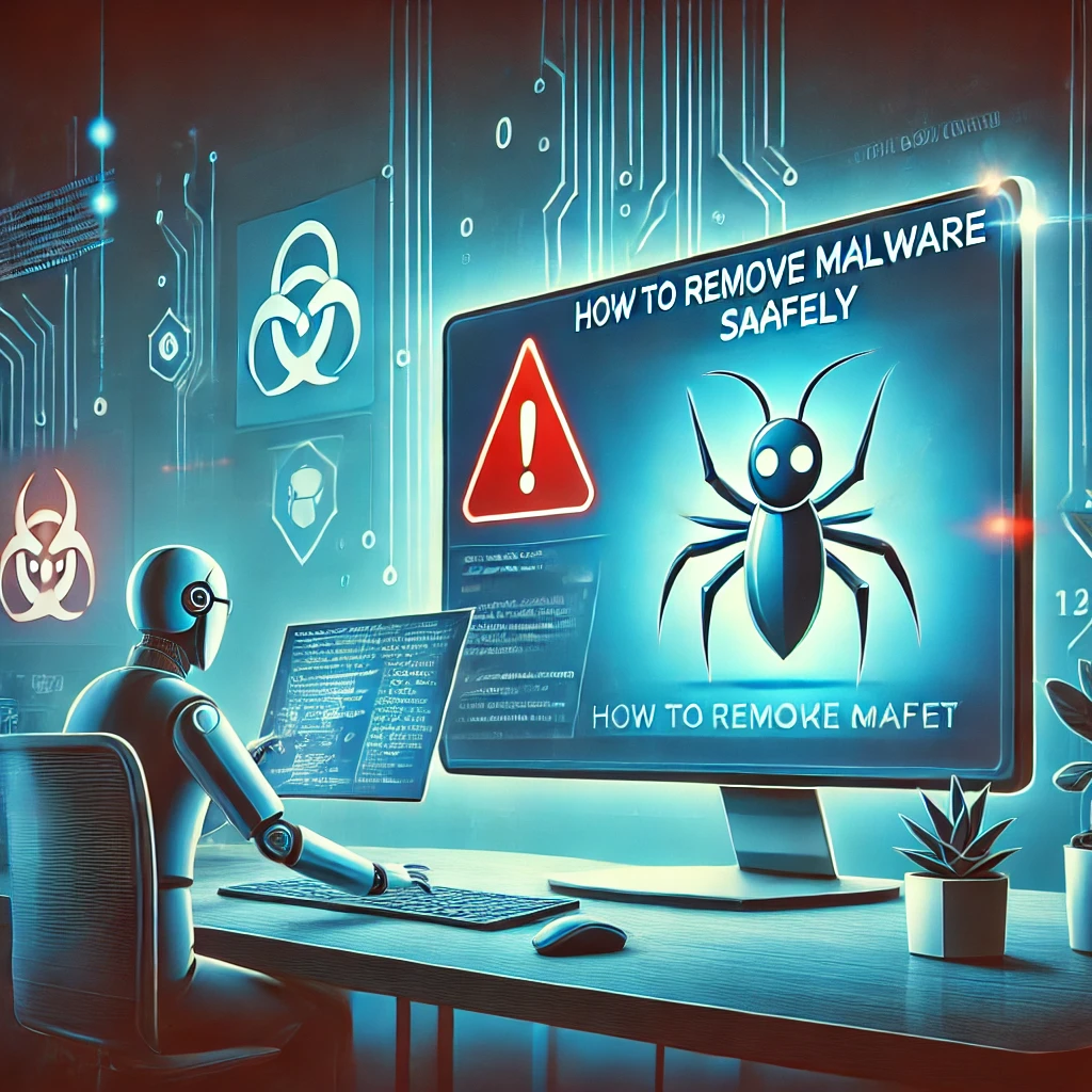 Abstract image representing malware